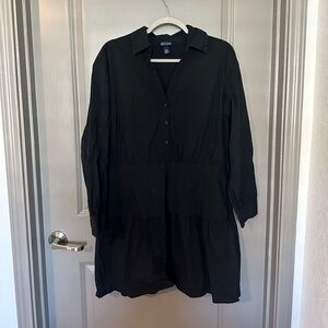 Scoop Long Sleeve Dress